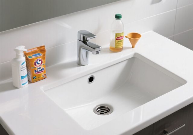 How to Clean Stinky Bathroom Sink Overflow Holes [cy] - RosenberryRooms