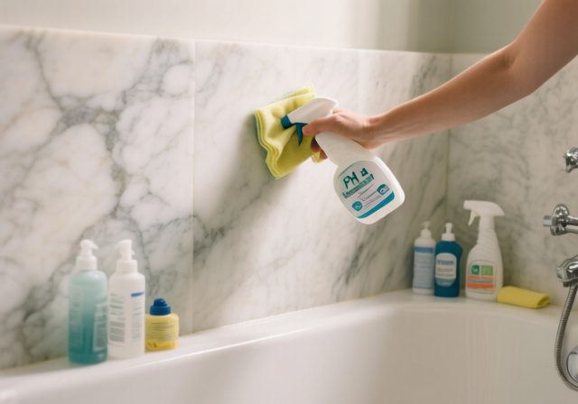 How to Clean a Marble Shower With Cleaner: Complete 2025 Guide - RosenberryRooms