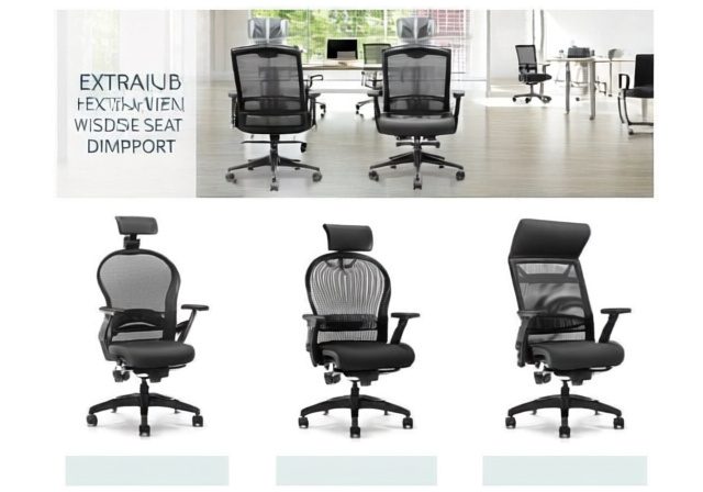 Best Office Chair Wide Seat [cy]: 10 Wide Seat Chairs Tested & Reviewed - RosenberryRooms