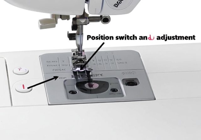 How to Adjust Feed Dog Height on Brother Sewing Machine [cy] - RosenberryRooms