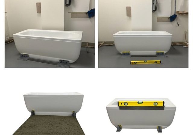 How to Level a Bathtub Using Leveling Pads [cy]: Complete Guide - RosenberryRooms