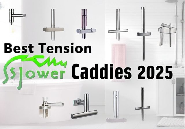 Best Tension Shower Caddies [cy]: 10 Models Tested for 720 Hours - Rosenberry Rooms