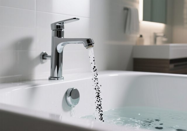 Black Specks in Bath Water [cy]: Complete Guide to Causes and Solutions - RosenberryRooms