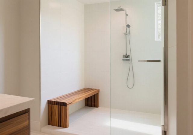 Should I Put A Bench In My Shower? [2025] Complete Guide - RosenberryRooms