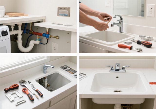 How to Add a Sink to Your Laundry Room: Complete [cy] Guide - RosenberryRooms