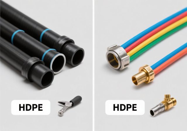 HDPE vs PEX: Complete Piping Material Comparison [cy] - RosenberryRooms