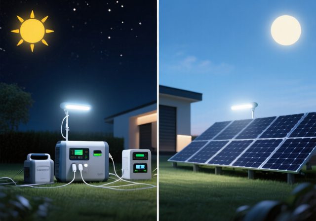 How Do Solar Generators Work At Night [cy]: Complete Guide - RosenberryRooms