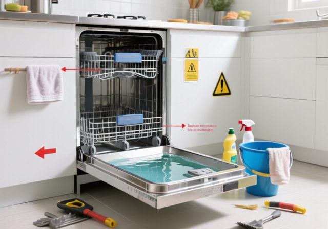 How To Drain A Dishwasher With Standing Water: Complete Emergency Guide [cy] - RosenberryRooms