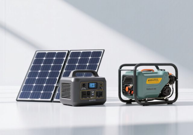 Solar Powered Generator Vs Gas: Complete 2025 Comparison Guide - RosenberryRooms