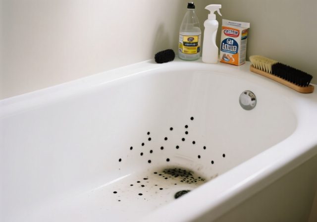Black Dots in Bathtub: Complete Guide to Causes and Removal [cy] - RosenberryRooms