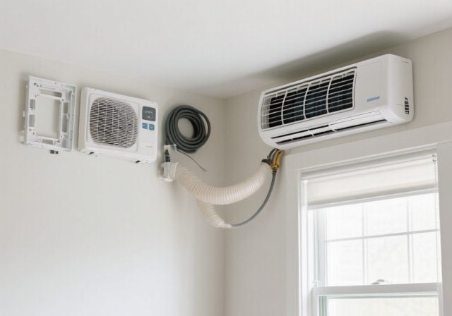 How To Install A Portable Air Conditioner [cy]: Complete Guide - RosenberryRooms