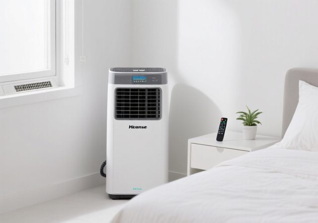 Hisense 6000 BTU Portable Air Conditioner Review: 45-Day Test Results - RosenberryRooms