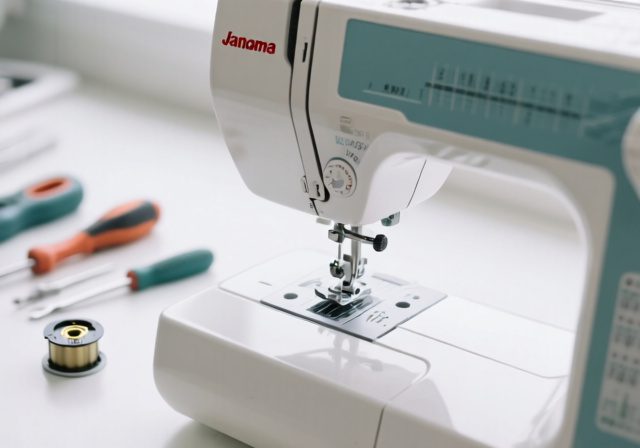 How to Adjust Bobbin Tension on Janome Sewing Machine [cy] - RosenberryRooms