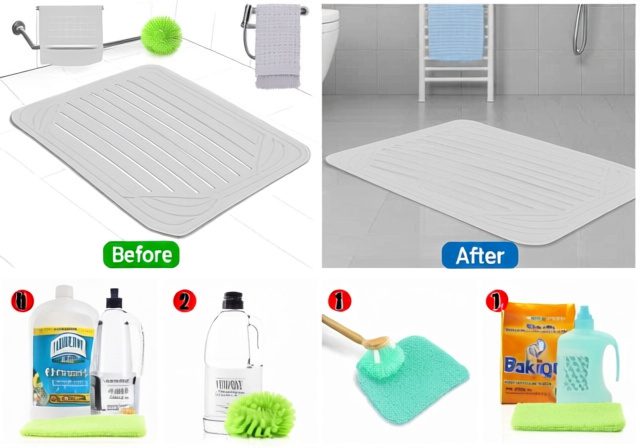 How To Clean A Shower Mat With Cleaner: Complete [cy] Guide - RosenberryRooms