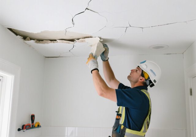 Bathroom Ceiling Cracking: Complete Repair Guide [cy] - RosenberryRooms