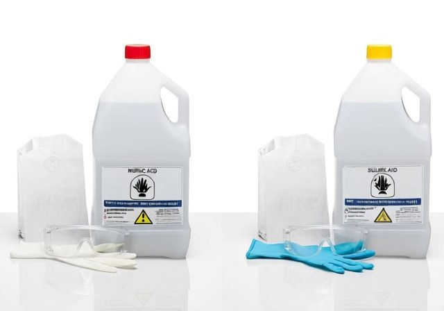 Muriatic Acid vs Sulfuric Acid for Drain Cleaning [cy]: Safety Guide - RosenberryRooms