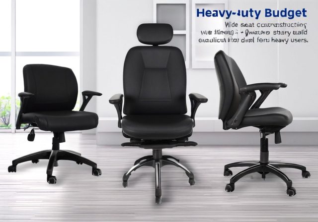 Best Budget Office Chair For Heavy Person [cy]: 8 Tested & Reviewed - RosenberryRooms