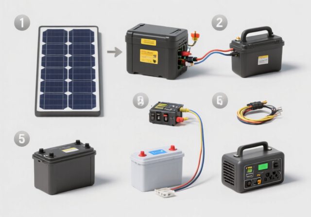 How To Build A Solar Generator [cy]: Complete DIY Guide - RosenberryRooms