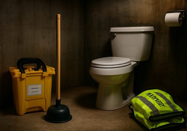 Basement Toilet Overflowing: Emergency Guide (2025) - RosenberryRooms