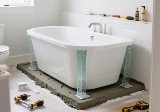 Bathtub Support Underneath: Complete Guide to Proper Installation [cy] - RosenberryRooms