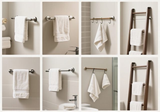 How To Hang Towels In Bathroom: Complete Guide [cy] - RosenberryRooms