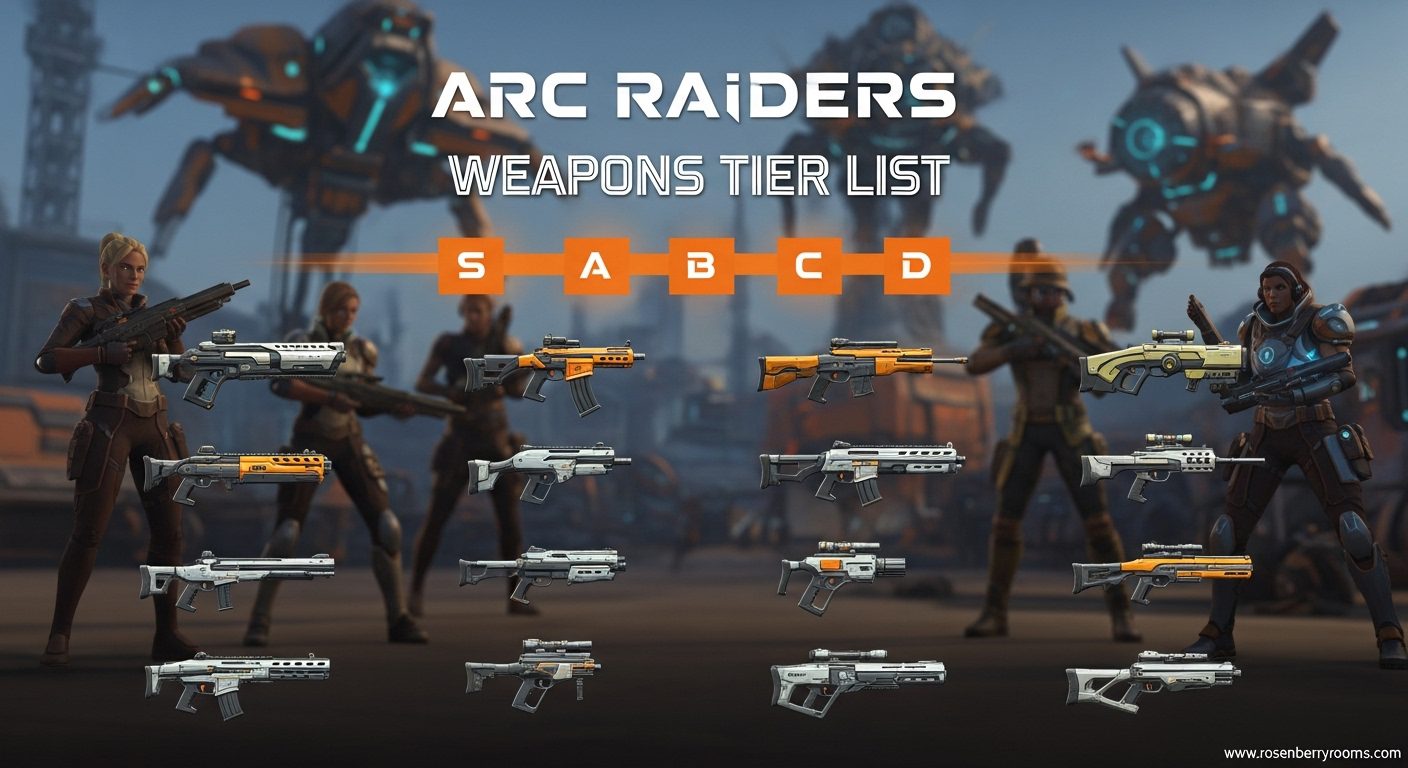 Arc Raiders Weapons Tier List