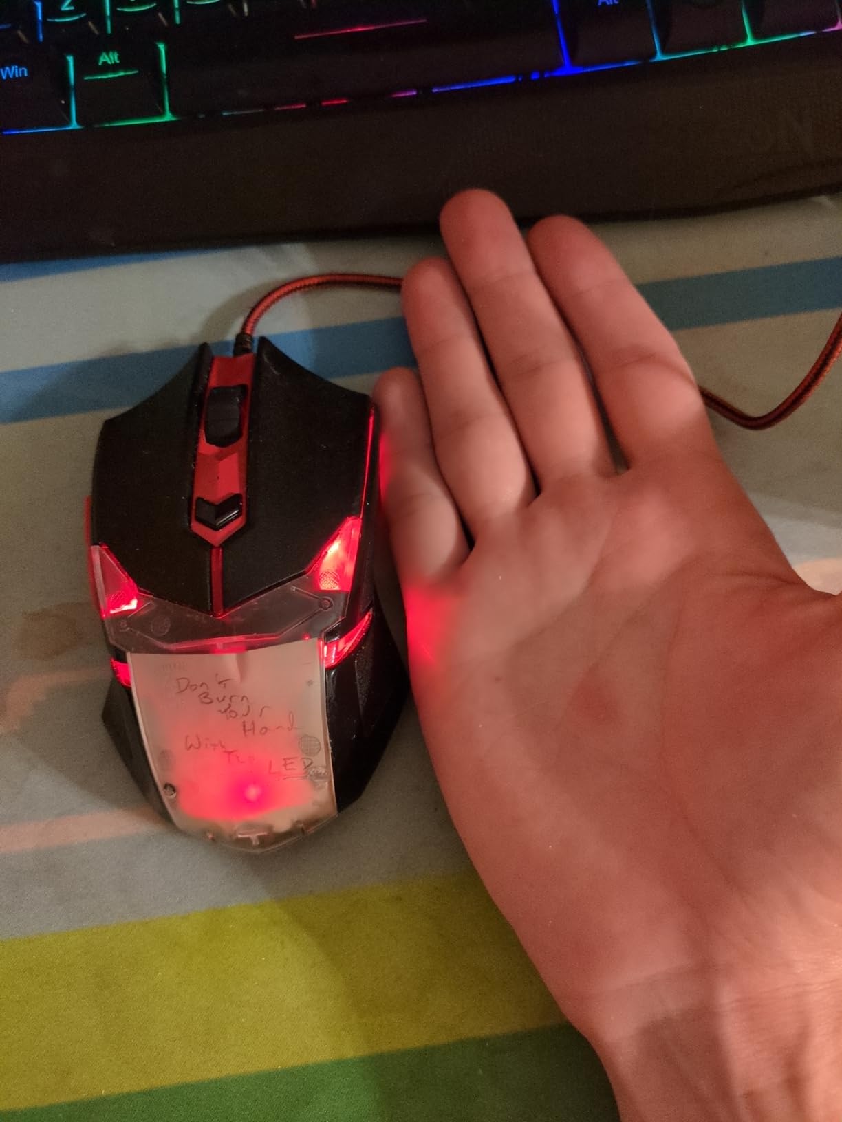Redragon S101-3 PRO Gaming Keyboard and Mouse, RGB Backlit Programmable Keyboard Mouse with Software, Independent Macro Record Keys customer photo 2