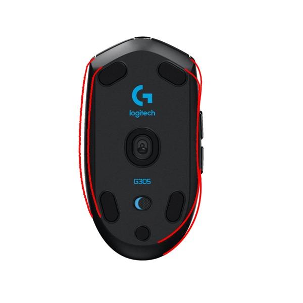 Logitech G305 Lightspeed Wireless Gaming Mouse, Hero Sensor, 12,000 DPI, 250h Battery - Black customer photo 1