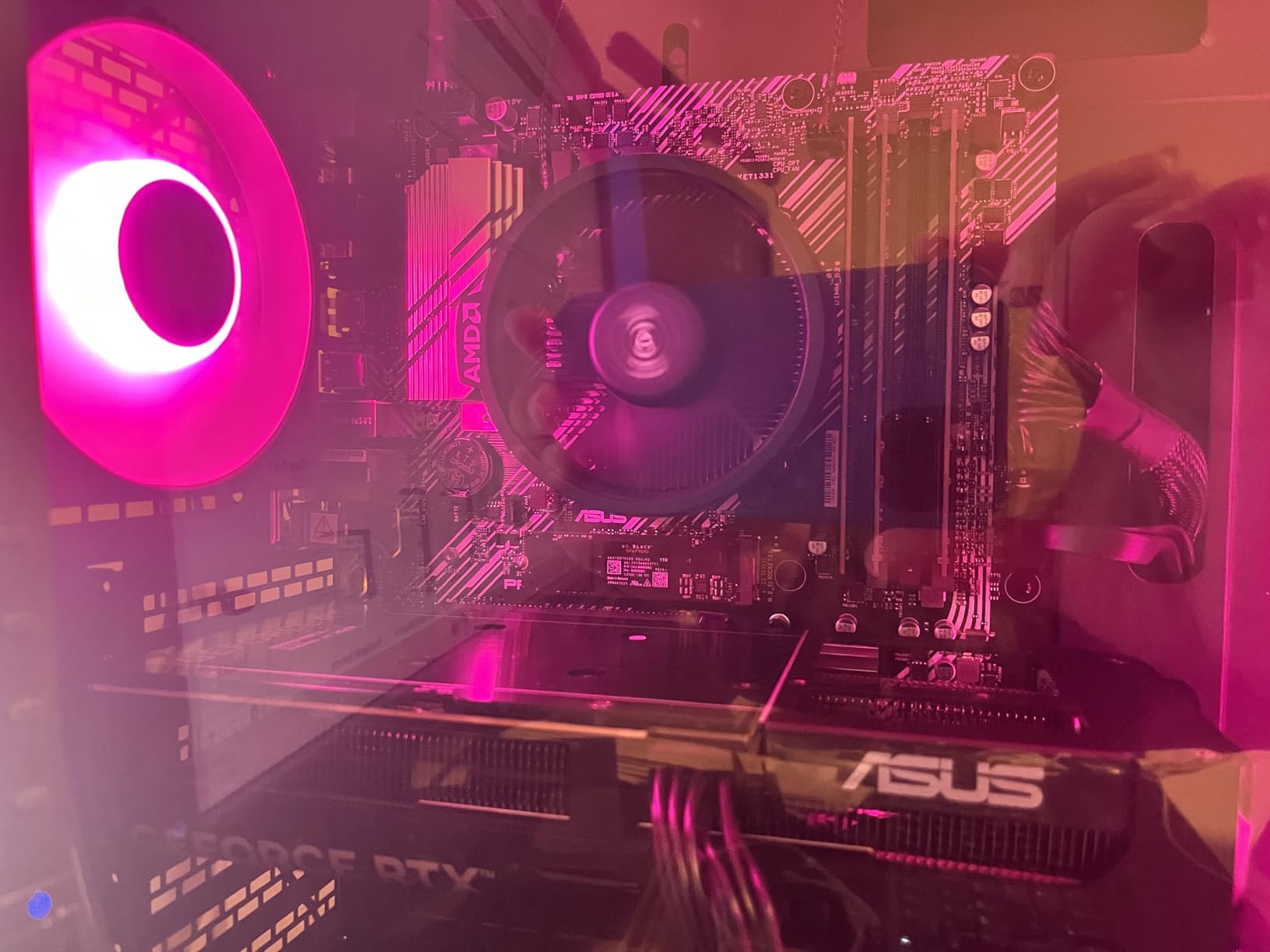 Asus ROG Strix B550-F Gaming WiFi II AMD AM4 (3rd Gen Ryzen) ATX Gaming Motherboard (PCIe 4.0,WiFi 6E, 2.5Gb LAN, BIOS Flashback, HDMI 2.1, Addressable Gen 2 RGB Header and Aura Sync) customer photo 1