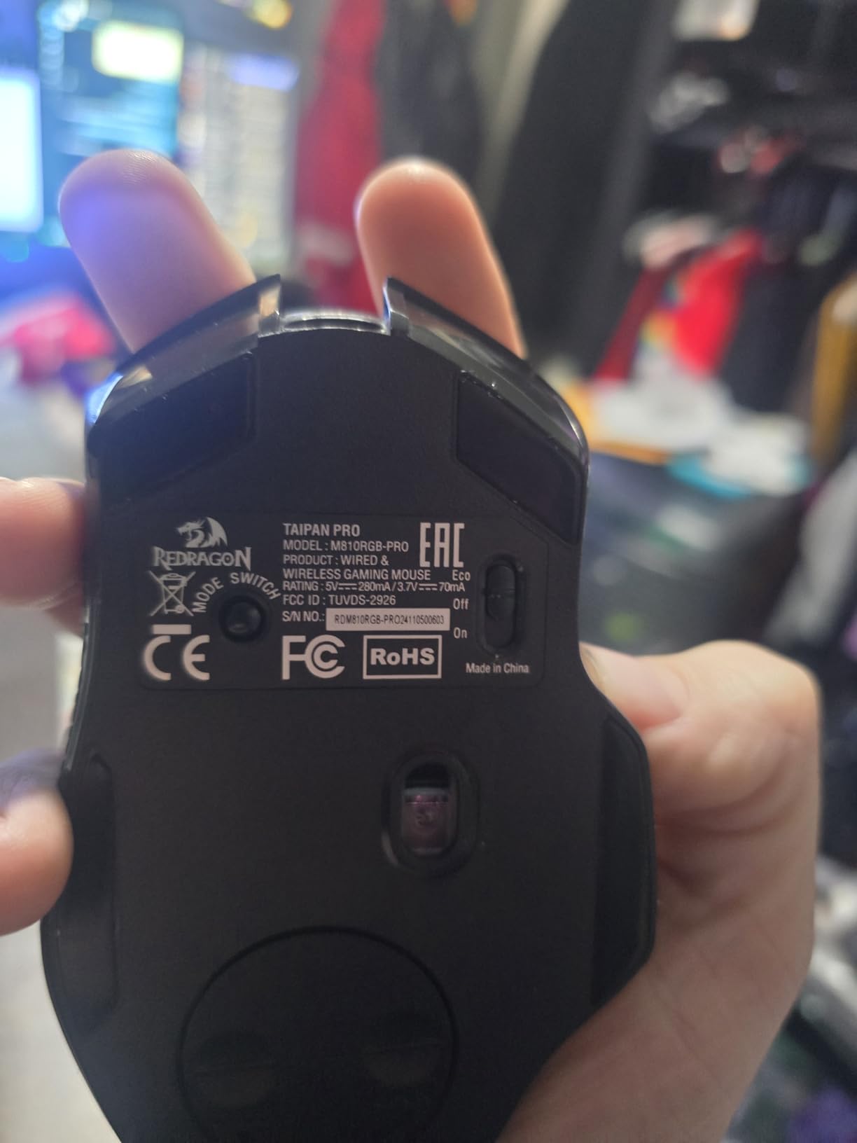 Redragon M810 PRO customer photo 1