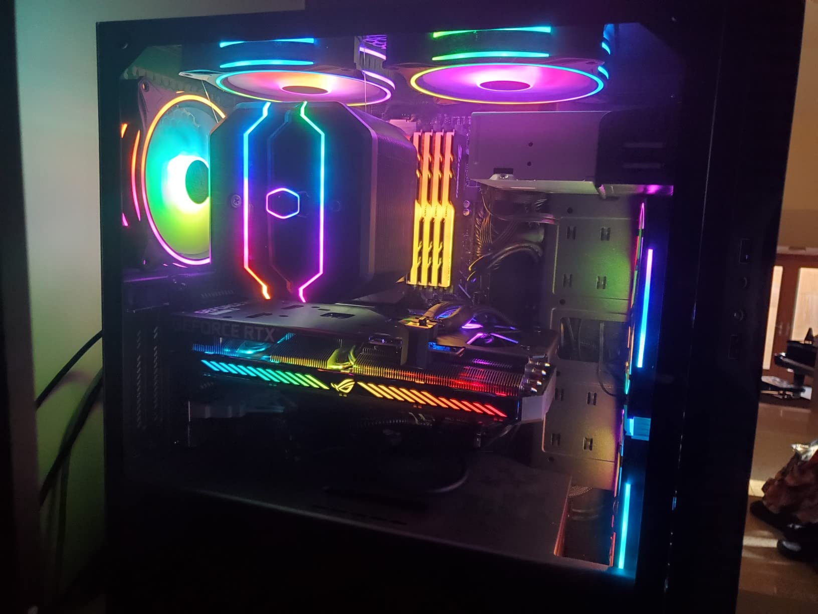 ASUS Dual GeForce RTX 3050 6GB GDDR6 OC Edition Gaming Graphics Card | PCIe 4.0, DLSS 3, HDMI 2.1, DisplayPort 1.4a, DVI-D, IP5X Dust Resistance, Stainless Steel Bracket customer photo 2