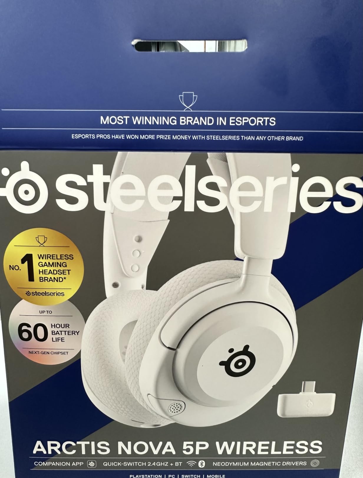 SteelSeries Arctis Nova 5 Wireless Multi-System Gaming Headset customer photo 1