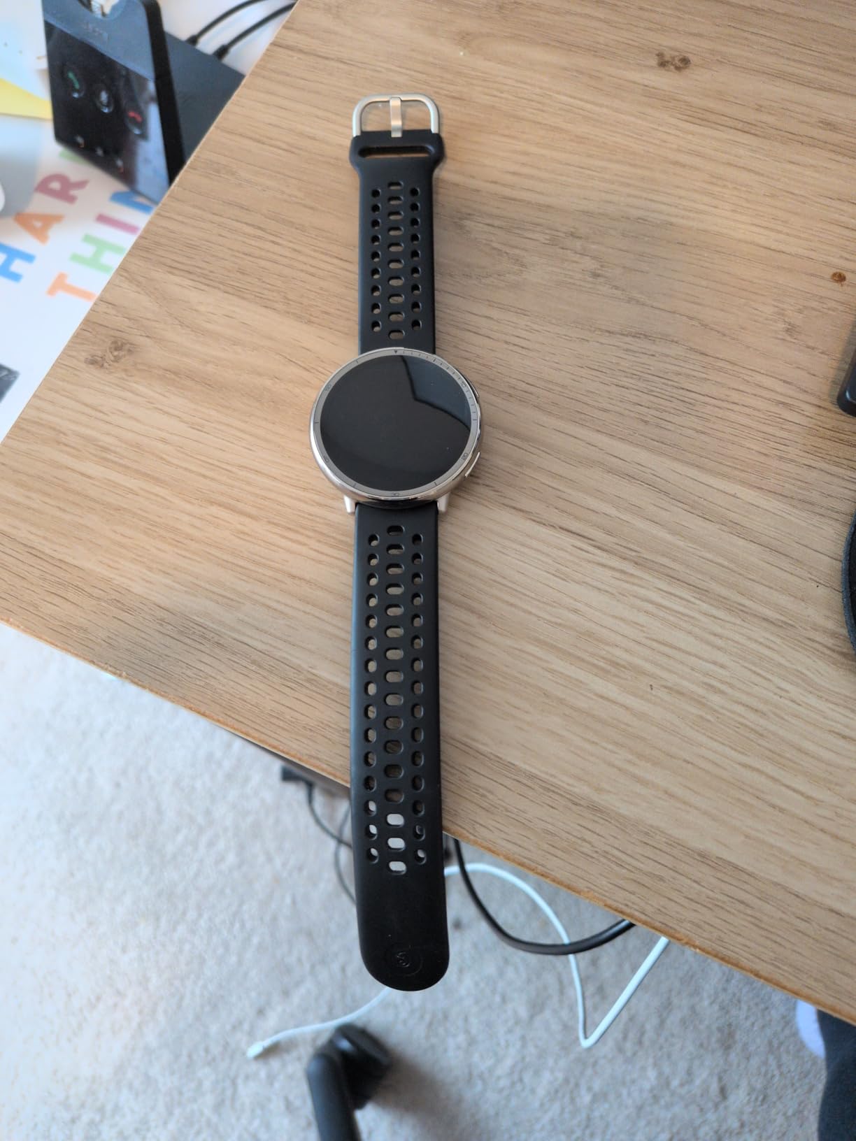 Amazfit Active 2 Sport Smart Watch Fitness Tracker for Android and iPhone, 44mm, 10 Day Battery, Water Resistant, GPS Maps, Sleep Monitor, 160+ Workout Modes, 400 Face Styles, Silicone Strap, Free App customer photo 1