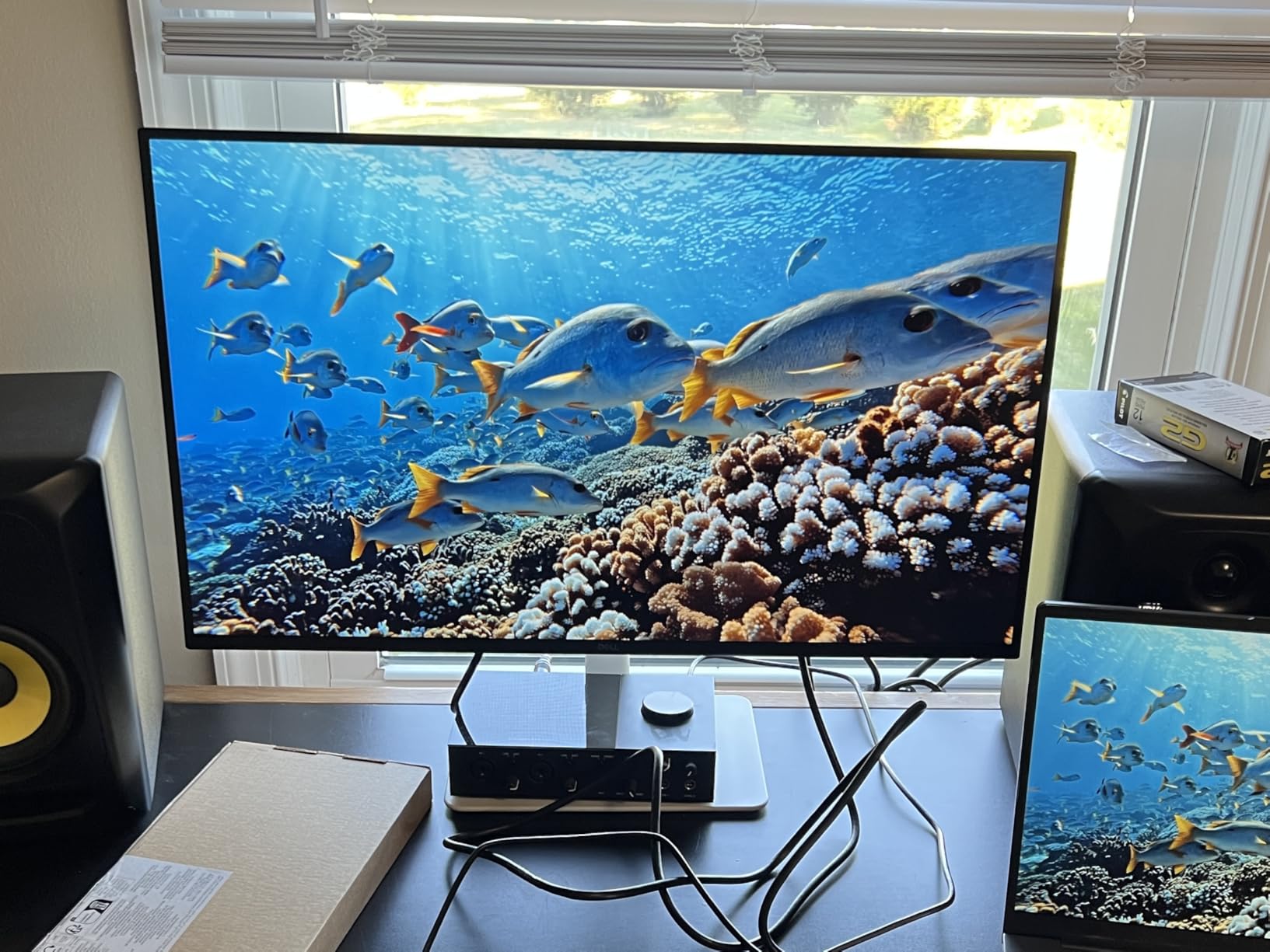 Dell 27 Plus 4K Monitor - S2725QS - 27-inch 4K (3840 x 2160) 120Hz 16:9 Display, IPS Panel, AMD FreeSync Premium, sRGB 99%, Integrated Speakers, 1500:1 Contrast Ratio, Comfortview - Ash White customer photo 1
