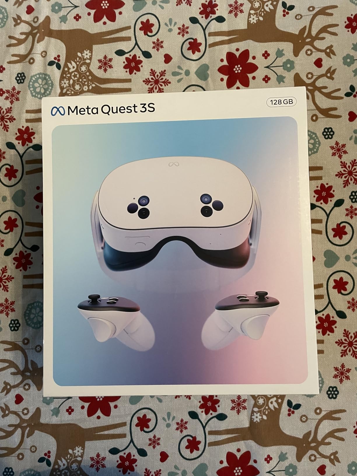Meta Quest 3S 128GB | VR Headset - Thirty-Three Percent More Memory - 2X Graphical Processing Power - Virtual Reality Without Wires - Access to 40+ Games with a 3-Month Trial of Meta Horizon+ Included customer photo 1