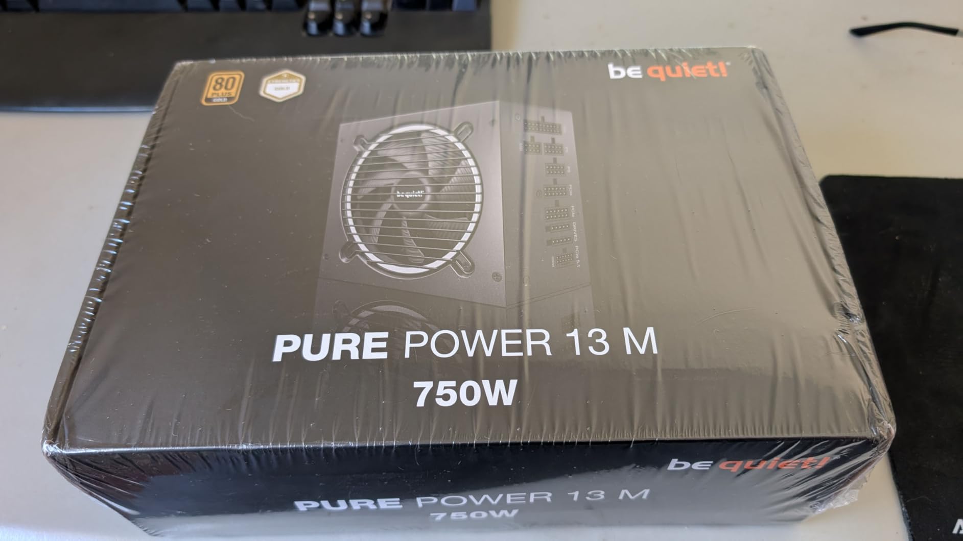 be quiet! Pure Power 13 M 1000W Power Supply, 80 Plus Gold Certification, ATX 3.1 PSU, Support for PCIe 5.1 GPUs, semi-Passive 120mm be quiet! Fan, LLC Technology, Single Rail, for Overclocked GPUs customer photo 1
