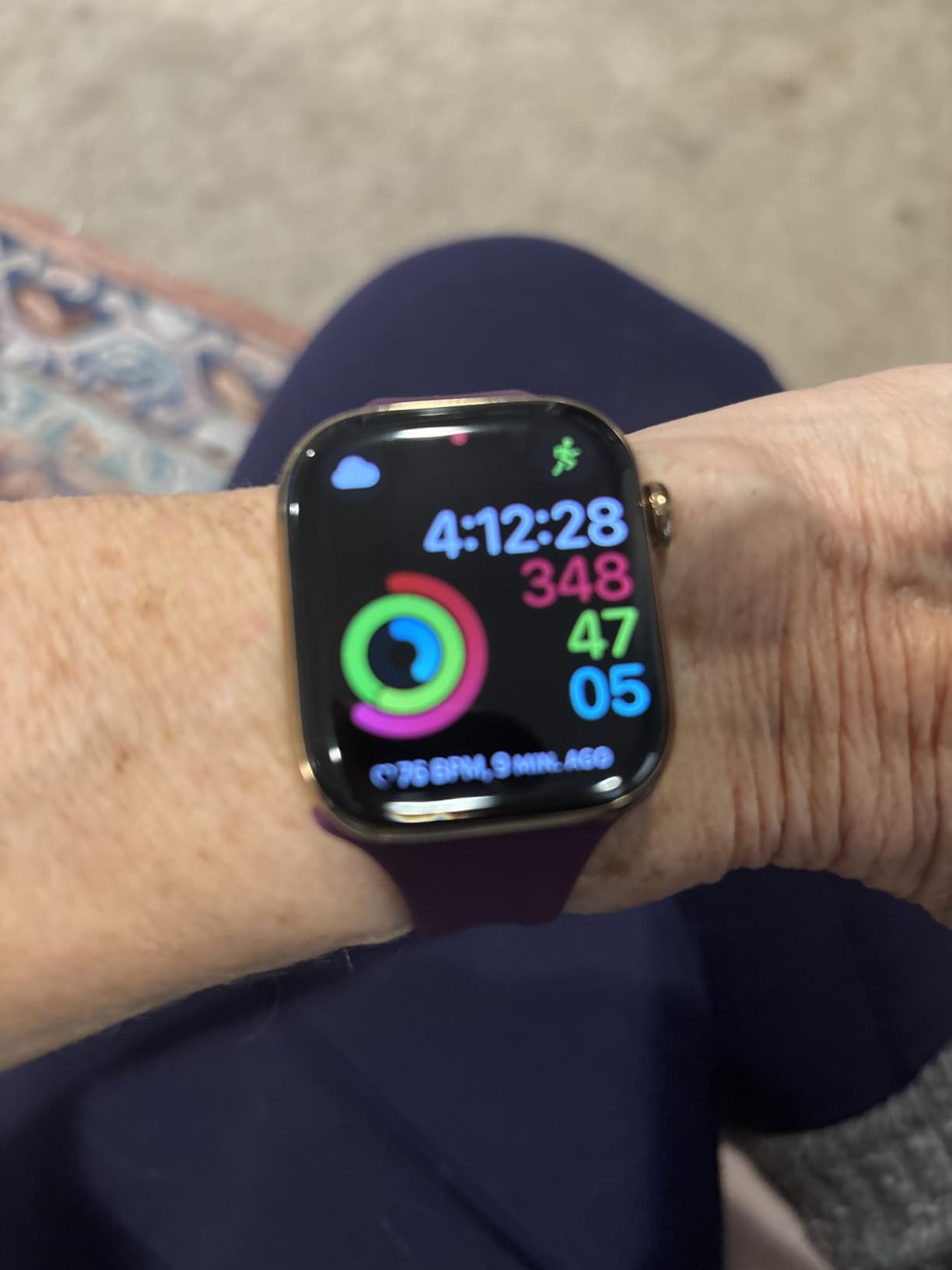 Watch Series 11 [GPS 46mm] Smartwatch with Jet Black Aluminum Case with Black Sport Band - M/L. Sleep Score, Fitness Tracker, Health Monitoring, Always-On Display, Water Resistant customer photo 1