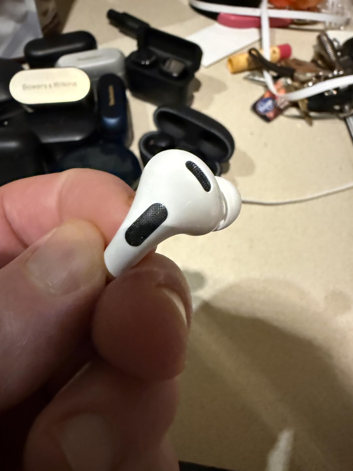Apple AirPods Pro 3 Wireless Earbuds, Active Noise Cancellation, Live Translation, Heart Rate Sensing, Hearing Aid Feature, Bluetooth Headphones, Spatial Audio, High-Fidelity Sound, USB-C Charging customer photo 1