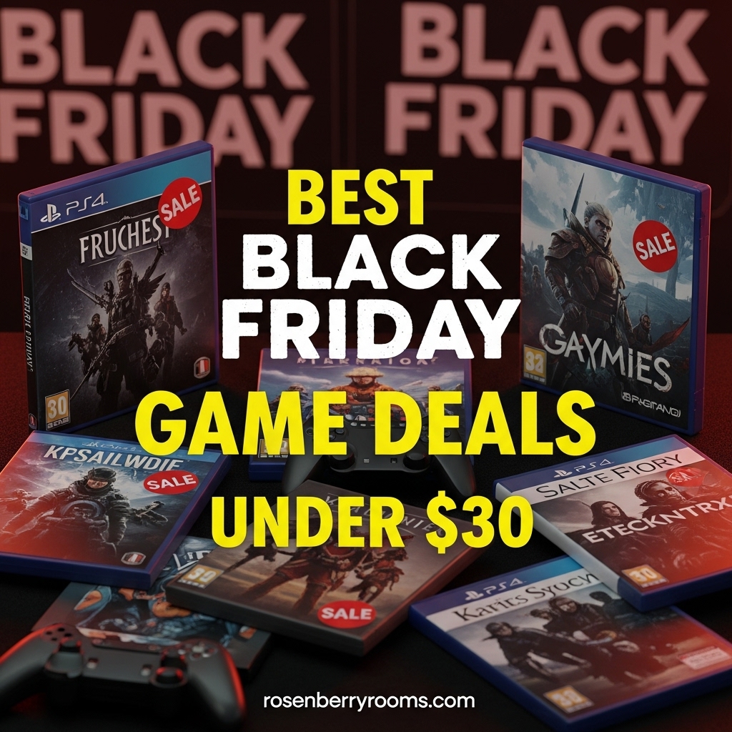 Best Black Friday Game Deals Under $30