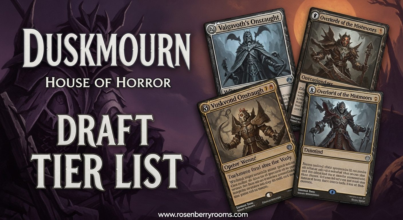 Duskmourn Draft Tier List