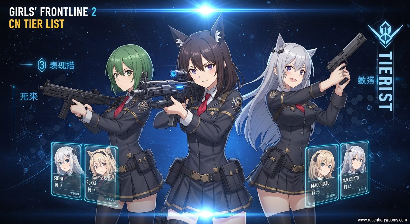 Girls Frontline 2 CN Tier List