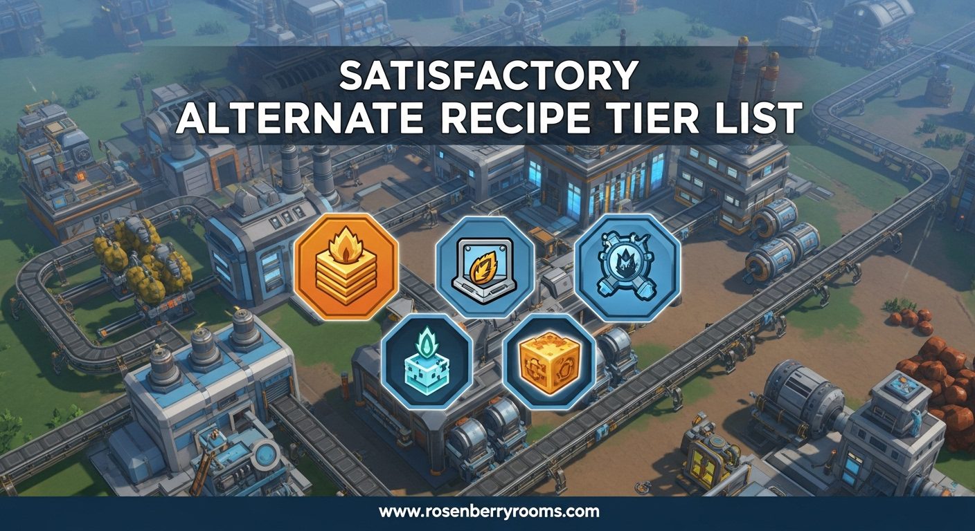 Satisfactory Alternate Recipes