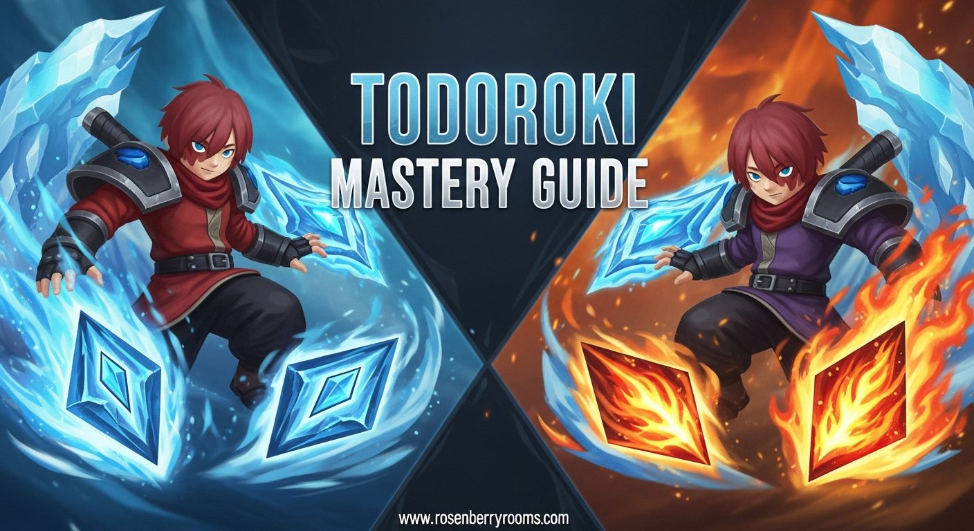 Todoroki Mastery in Heroes Battlegrounds