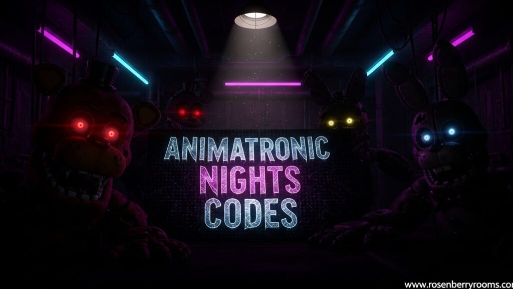The current image has no alternative text. The file name is: Animatronic-Nights-Codes.jpeg