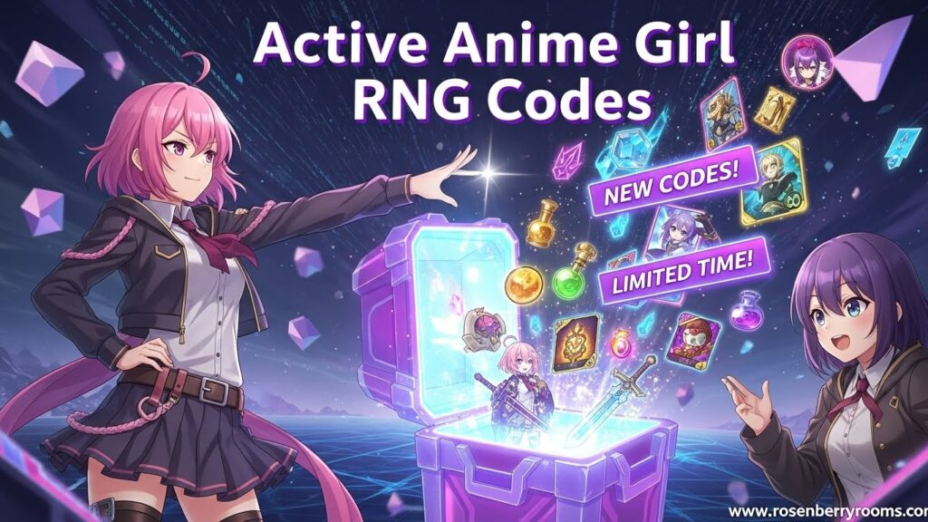 Anime Girl RNG Codes (March 2026) 12+ NEW Codes