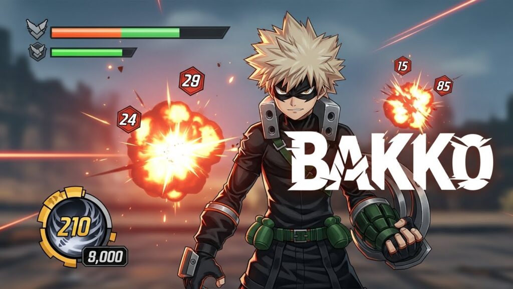 Bakugo in Universal Piece