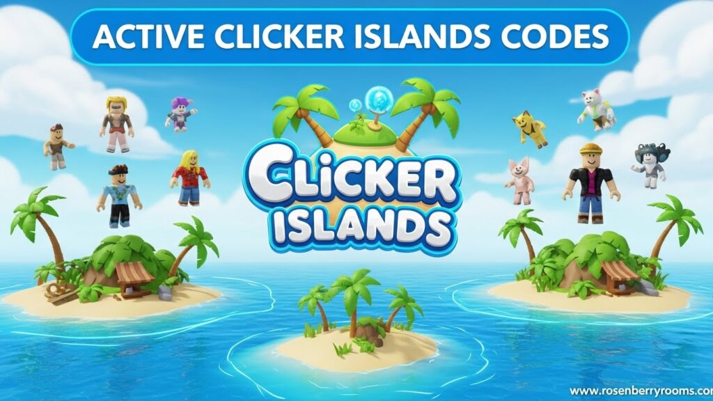 The current image has no alternative text. The file name is: Clicker-Islands-Codes.jpeg