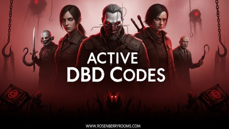 Dead By Daylight DBD Codes June 2026 48 NEW Codes Available Dead By Daylight Codes 768x432 