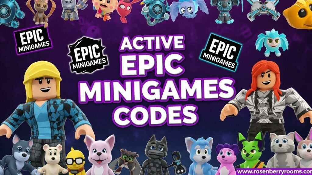 Current image: Epic Minigames Codes