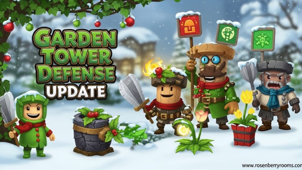 Garden Tower Defense Update